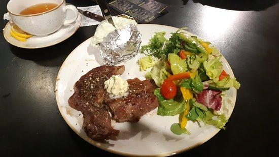 Oregano burger & steak